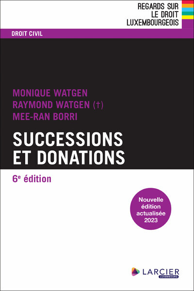 Successions et donations 6ed