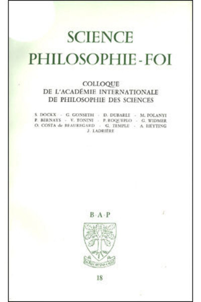 BAP n°18 - Science - philosophie - foi