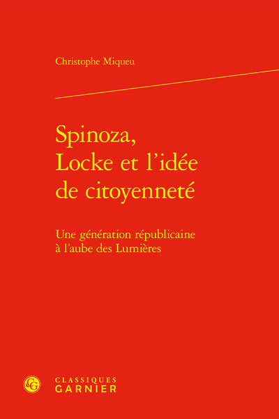 Spinoza, Locke et l'idée de citoyenneté