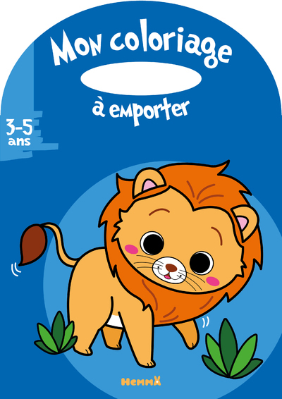 Mon Coloriage À Emporter - Lion