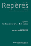 Repères N° 51/2015 Volume 51