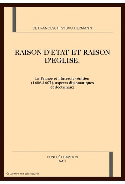 31 - Raison d'État et raison d'Église