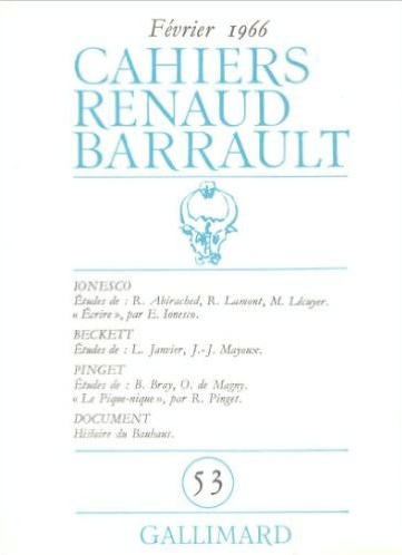 Cahiers Renaud Barrault