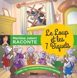 Le Loup Et Les 7 Biquets, Livre Cd