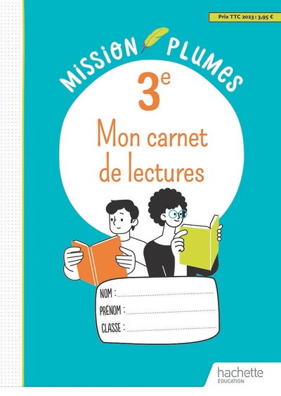 Mon Carnet de lectures 3e - Cahier élève - Ed. 2023