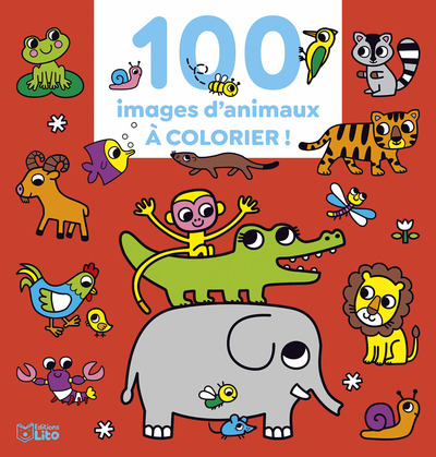 100 Images D'Animaux À Colorier !