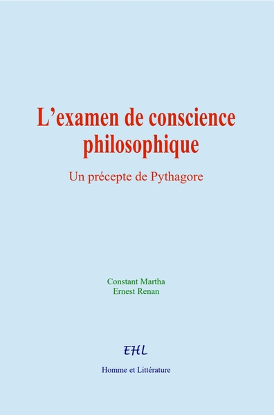 L’examen de conscience philosophique