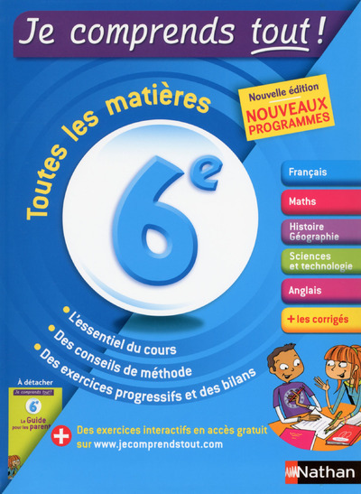 Je comprends tout ! 6e / toutes les matières - Marc Lalaude-Labayle