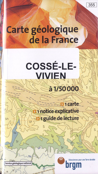 Carte Géologique Cossé Le Vivien 1/50 000 - Xxx