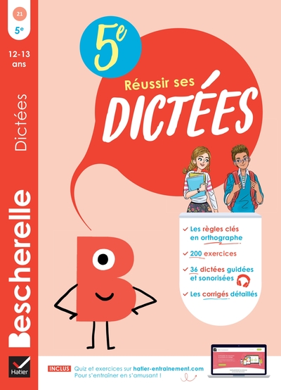 Bescherelle Réussir ses dictées 5e