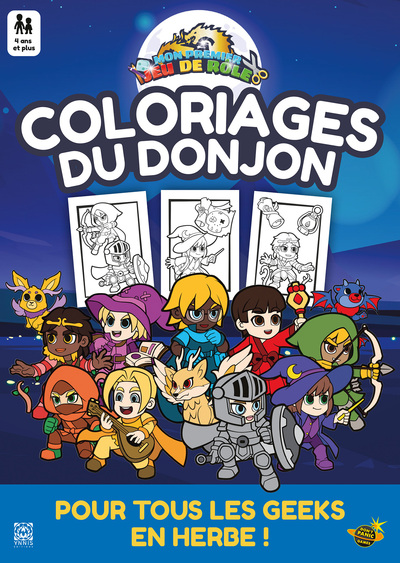 4 - Les Coloriages du Donjon, Mon Premier jeu de rôle