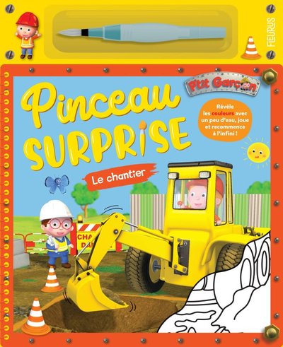 Pinceau surprise P'tit garçon - Le chantier