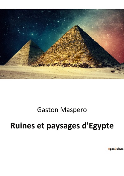 Ruines et paysages d'Egypte