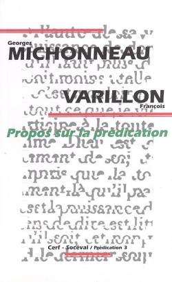 Propos sur la prédication - François Varillon