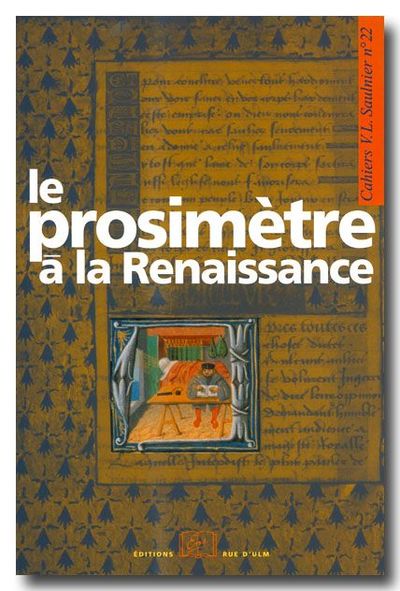 Le prosimètre à la Renaissance