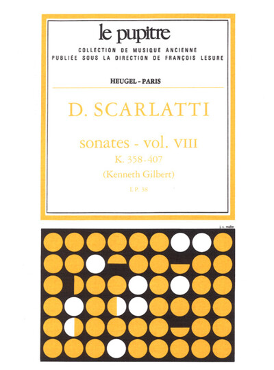 Sonates Volume 8 K358 a K407