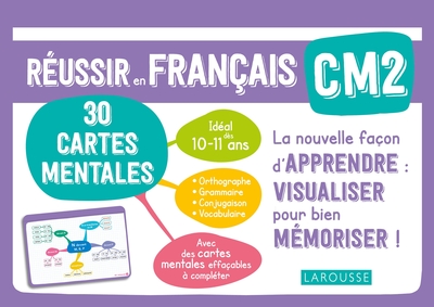 Réussir En Français Cm2 / 30 Cartes Mentales