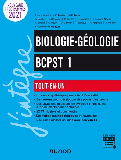 1 - Biologie-Géologie tout-en-un BCPST 1re année