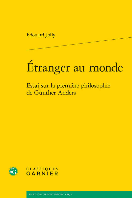 Étranger au monde