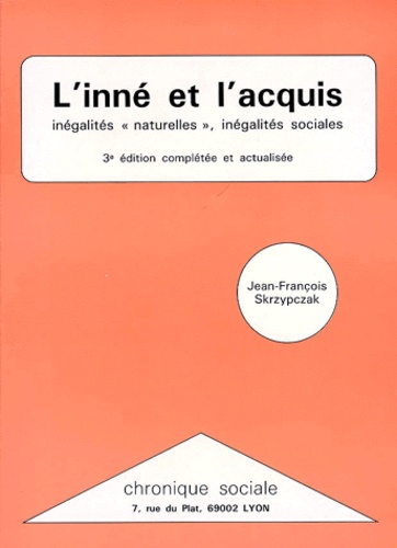 L'inné et l'acquis : Inégalités 