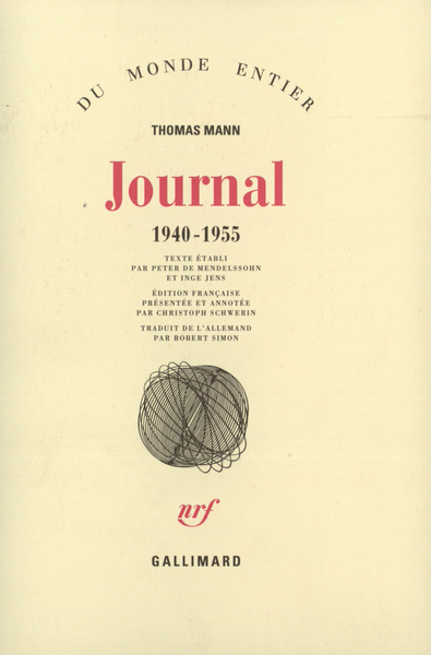 Journal / Thomas Mann. Volume 1955