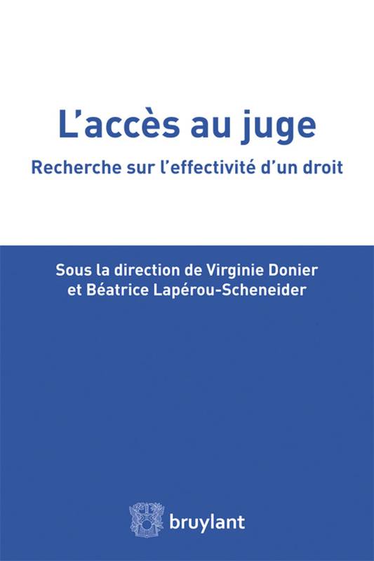 L'accès au juge