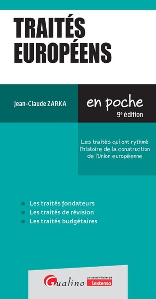 Traités européens - Jean-Claude Zarka