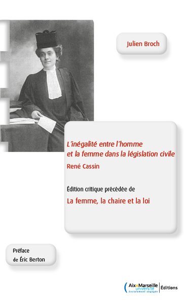 L’inégalité entre l’homme et la femme dans la législation civile, René Cassin