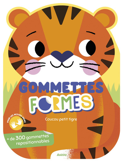 Coucou petit tigre / gommettes formes