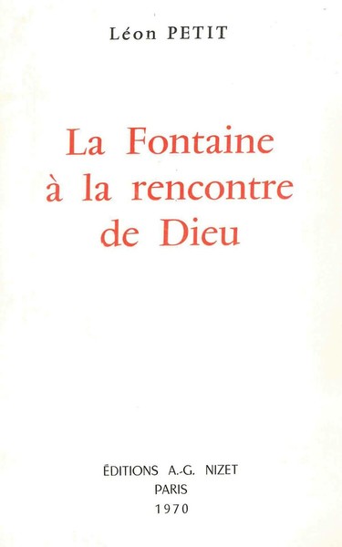 La Fontaine à la rencontre de Dieu