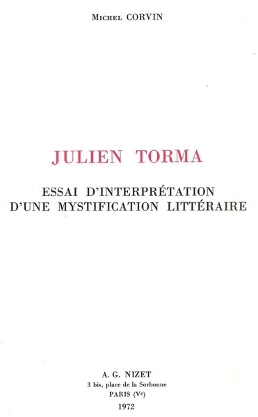 Julien Torma