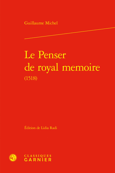 Le Penser de royal memoire