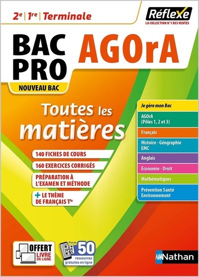 Tout en un Bac Pro Agora Réflexe - 2022 - Thierry Gonzalez