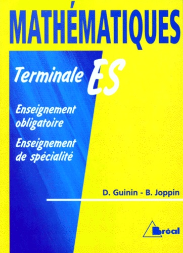 Mathématiques, classes de terminale ES