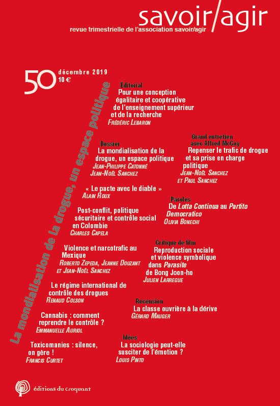 Savoir/Agir N° 50, décembre 2019 Volume 50