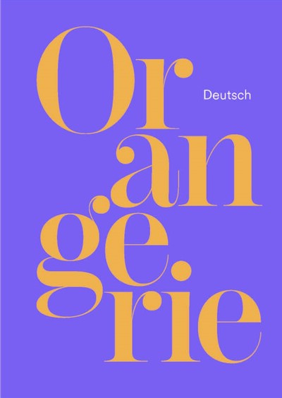 Mini guide orangerie allemand