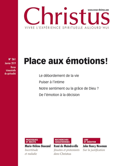 Christus N° 261, janvier 2019 Volume 261