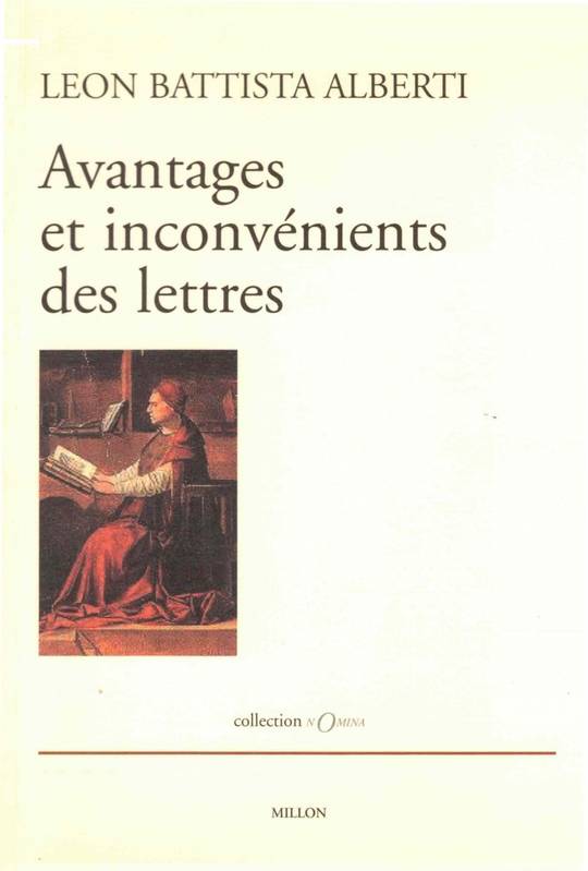 Avantages et inconvénients des lettres - Leon Battista Alberti