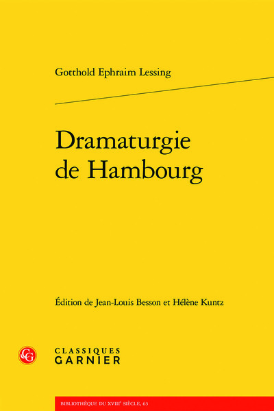 Dramaturgie de Hambourg