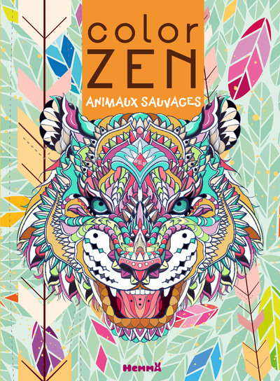 Color Zen - Animaux sauvages (Tigre) - Collectif