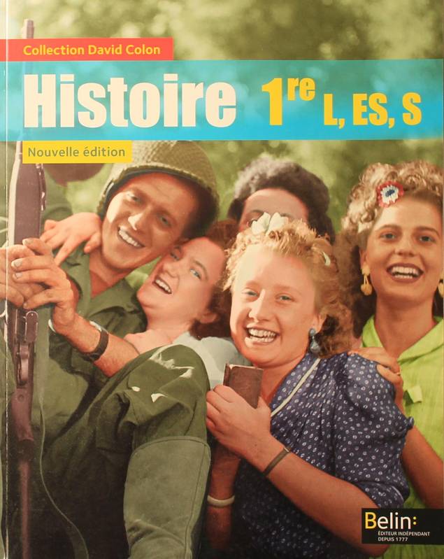 Histoire 1re L, Es, S, Manuel Élève - Grand Format - David Colon