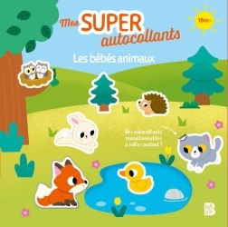 Mes super autocollants : Les bébés animaux