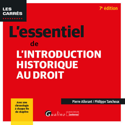 L'essentiel de l'introduction historique au droit