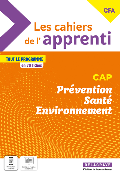 Les cahiers de l'apprenti - Prévention Santé Environnement (PSE) CAP (2023) - Pochette élève