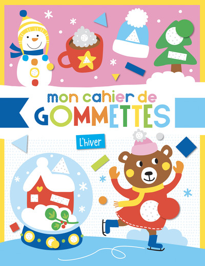 Mon Cahier De Gommettes - L'Hiver - Atelier Cloro