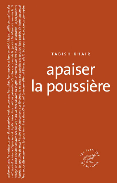 Apaiser la poussière - Tabish Khair