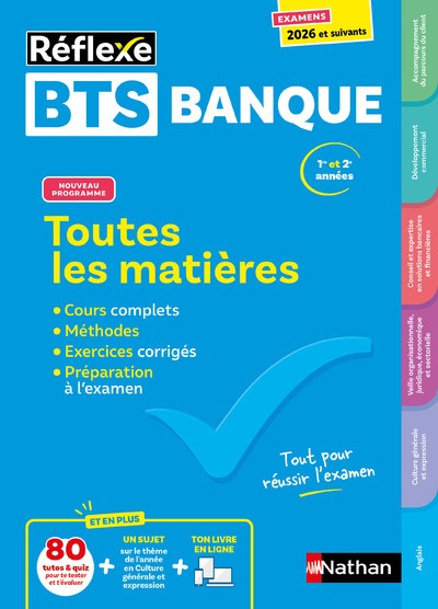 Toutes les matières BTS Banque - Réflexe N° 18