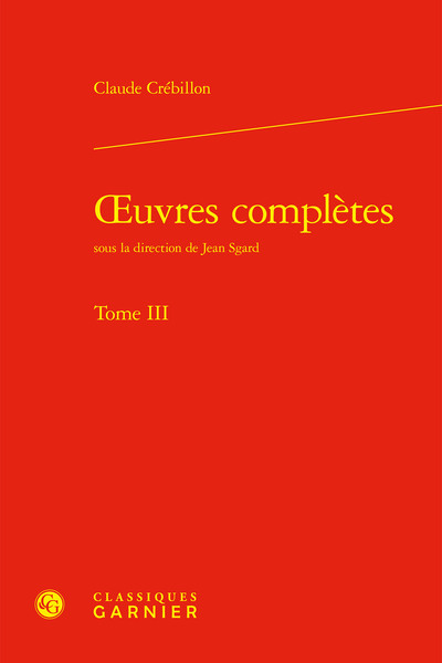 oeuvres complètes