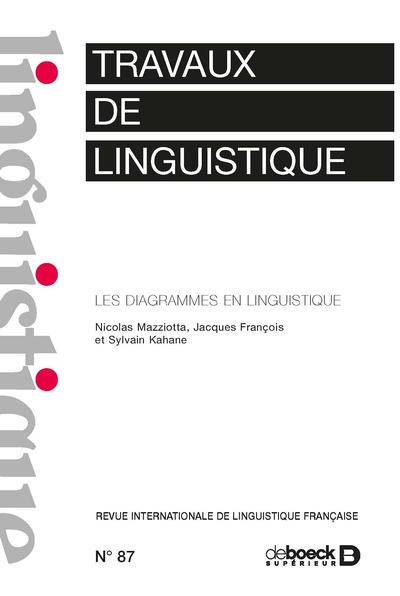 TL n° 87 - Les diagrammes en linguistique - Collectif