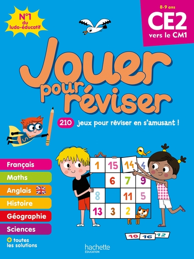 Jouer pour réviser - Du CE2 au CM1 - Cahier de vacances 2024